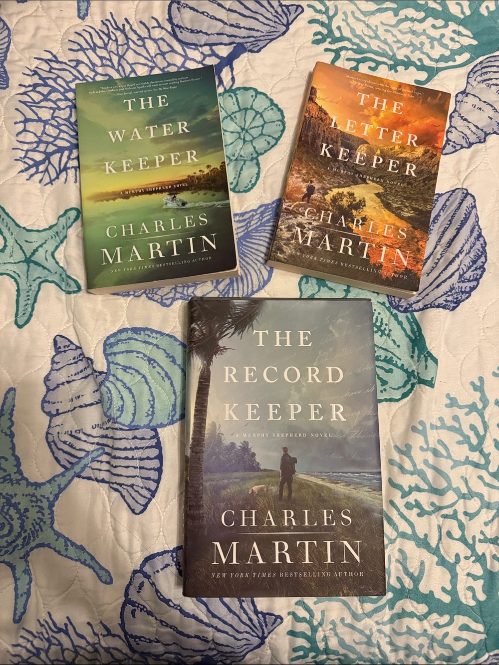 📚3 Murphy Shepherd Series by Charles Martin Books